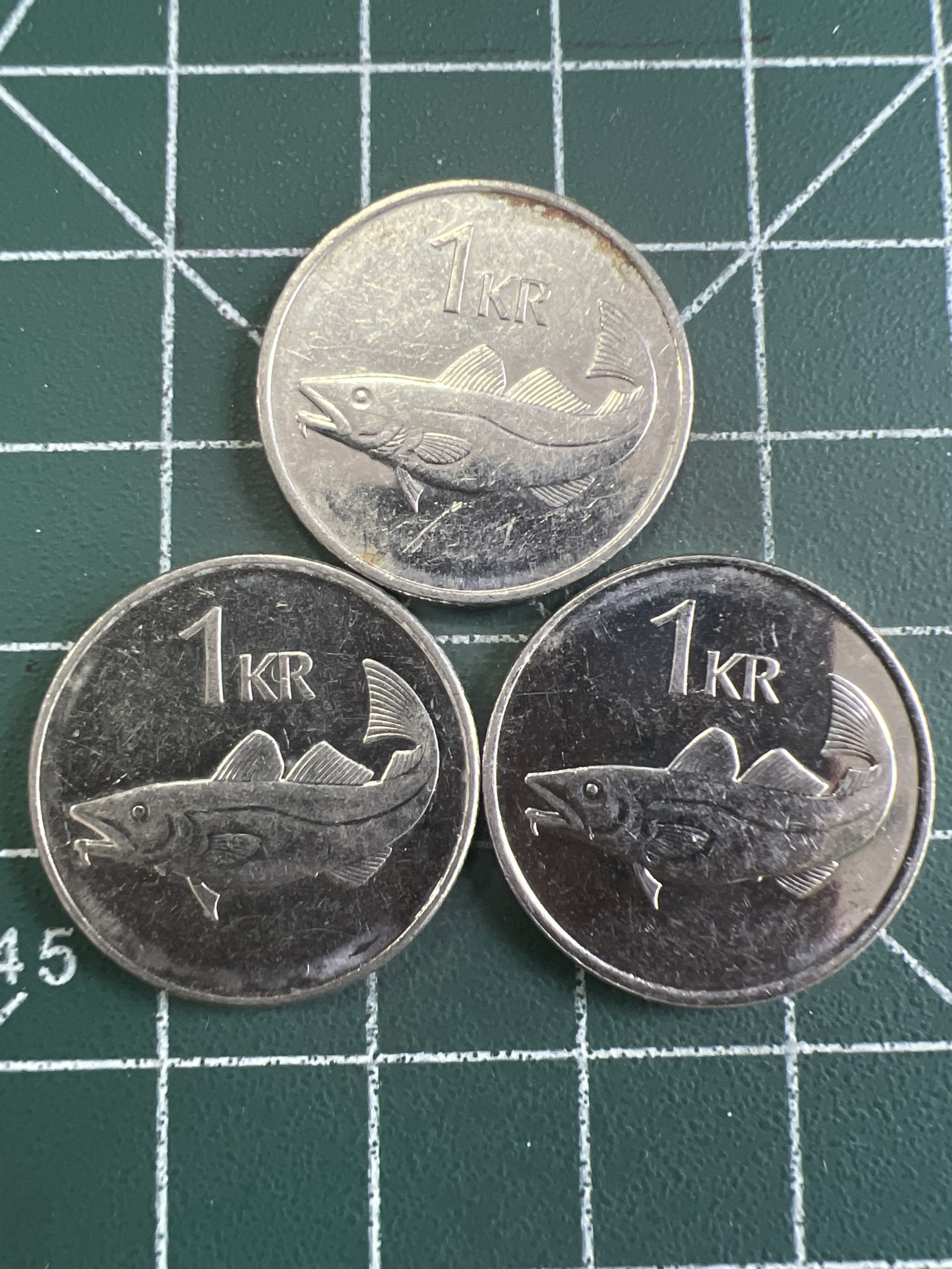 第511期  硬币专场 （无押金，捡漏，全场50包邮，偏远地区除外，接收代拍业务） 冰岛一克朗三枚