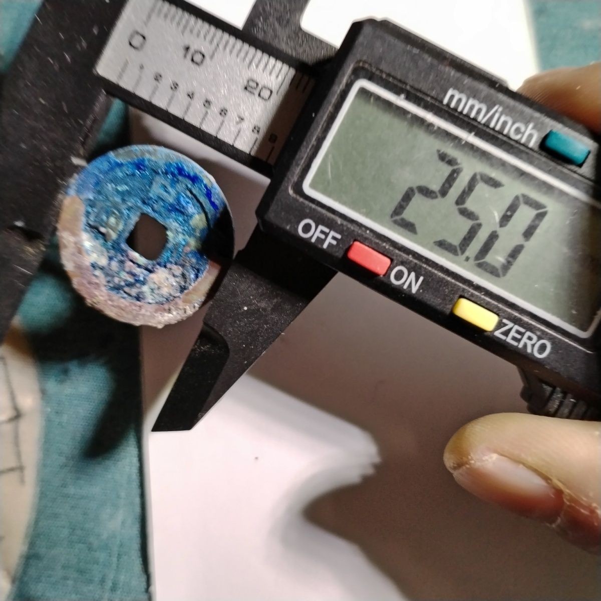 231205 北宋爆蓝美锈咸平元宝,保真按图发货5707
