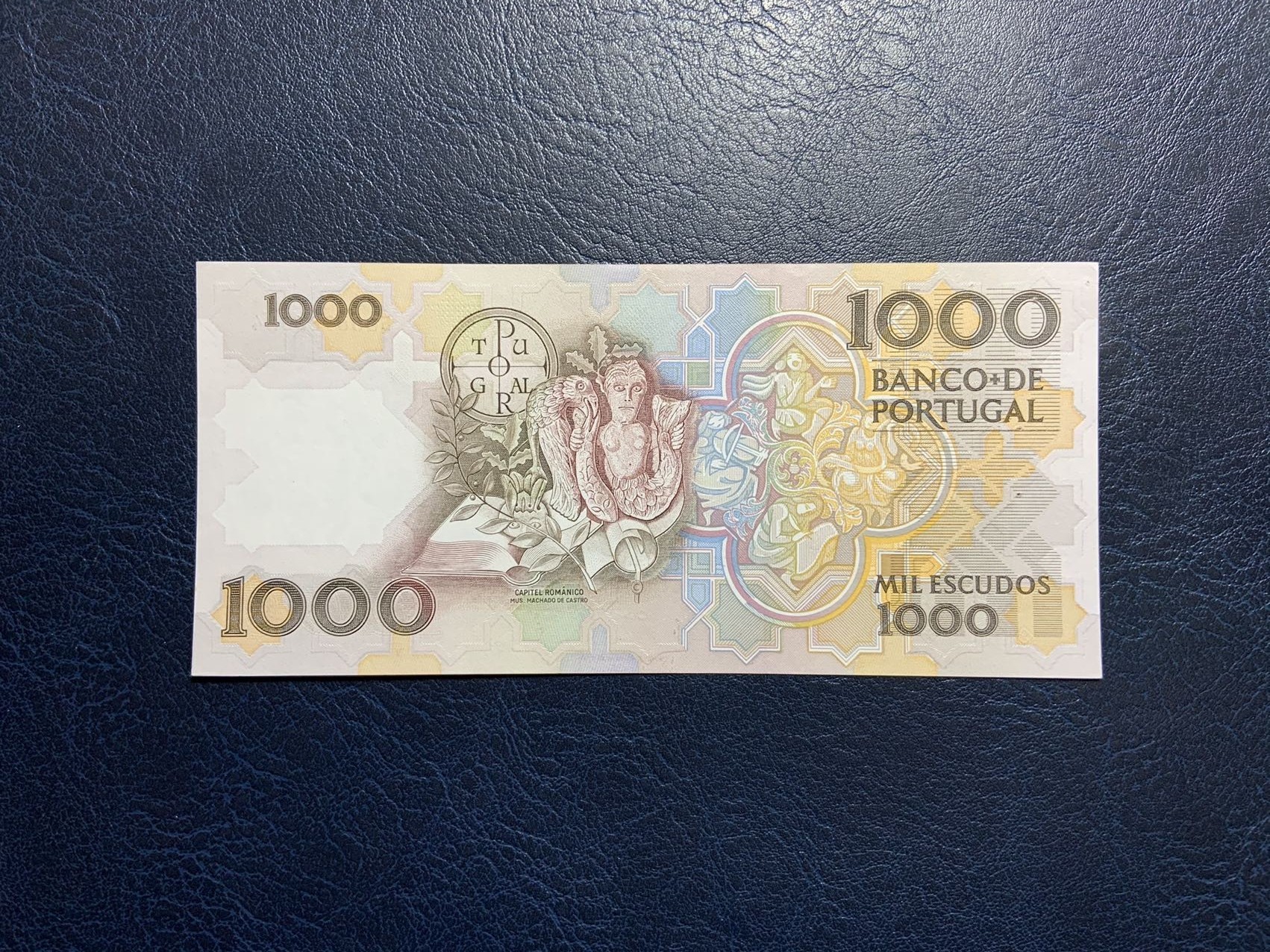 收藏联盟Quantum Auction 第309期拍卖  葡萄牙1994年1000埃斯库多 品相UNC-  有针孔
