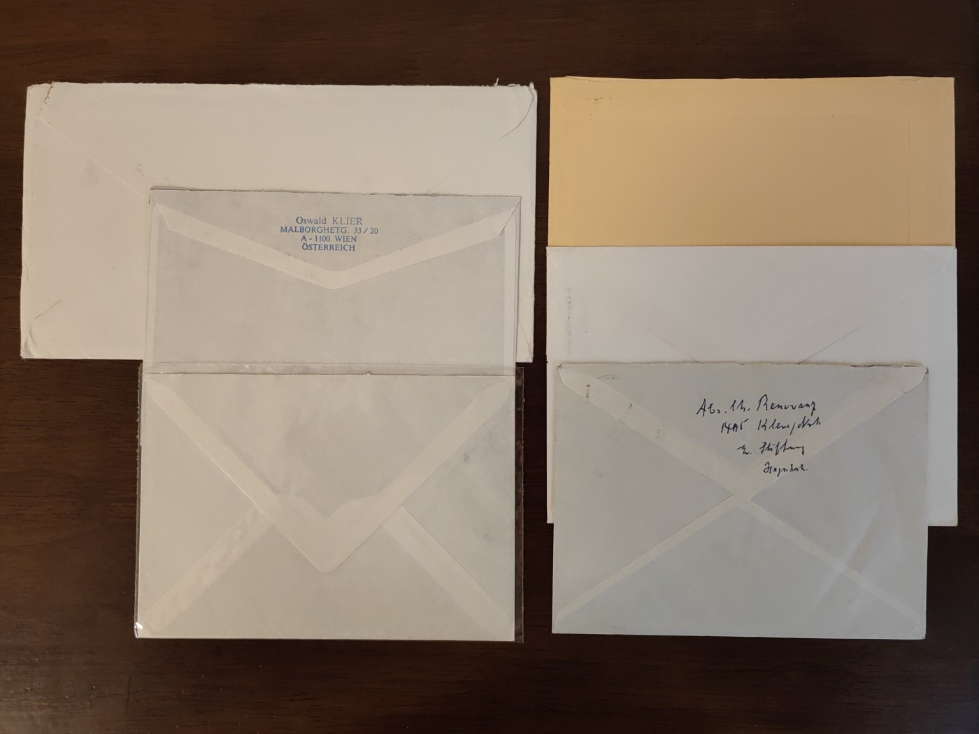 多国邮品🌞放大漏💥🔥💥组合专场 第③⑤场 多国实寄邮封（德国，奥地利，瑞士）6件