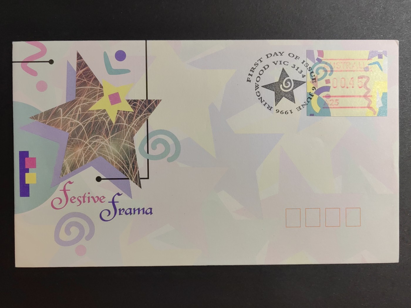 多国邮品🔥💥🔥💥🔥💥（拍卖）专场 第③⑥场 澳大利亚1996 电子邮票