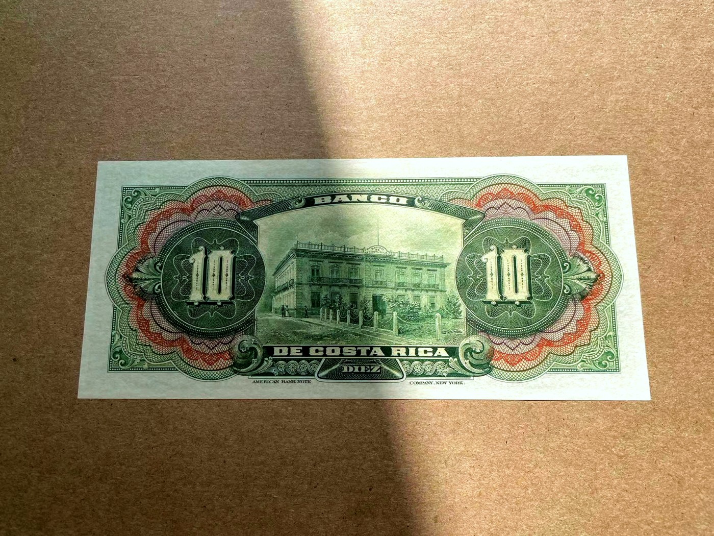 【Blue Auction】✨世界纸币精拍第402期【精】 哥斯达黎加 1901-08年10克朗 火车头 美钞公司出品 雕刻精美 全新UNC