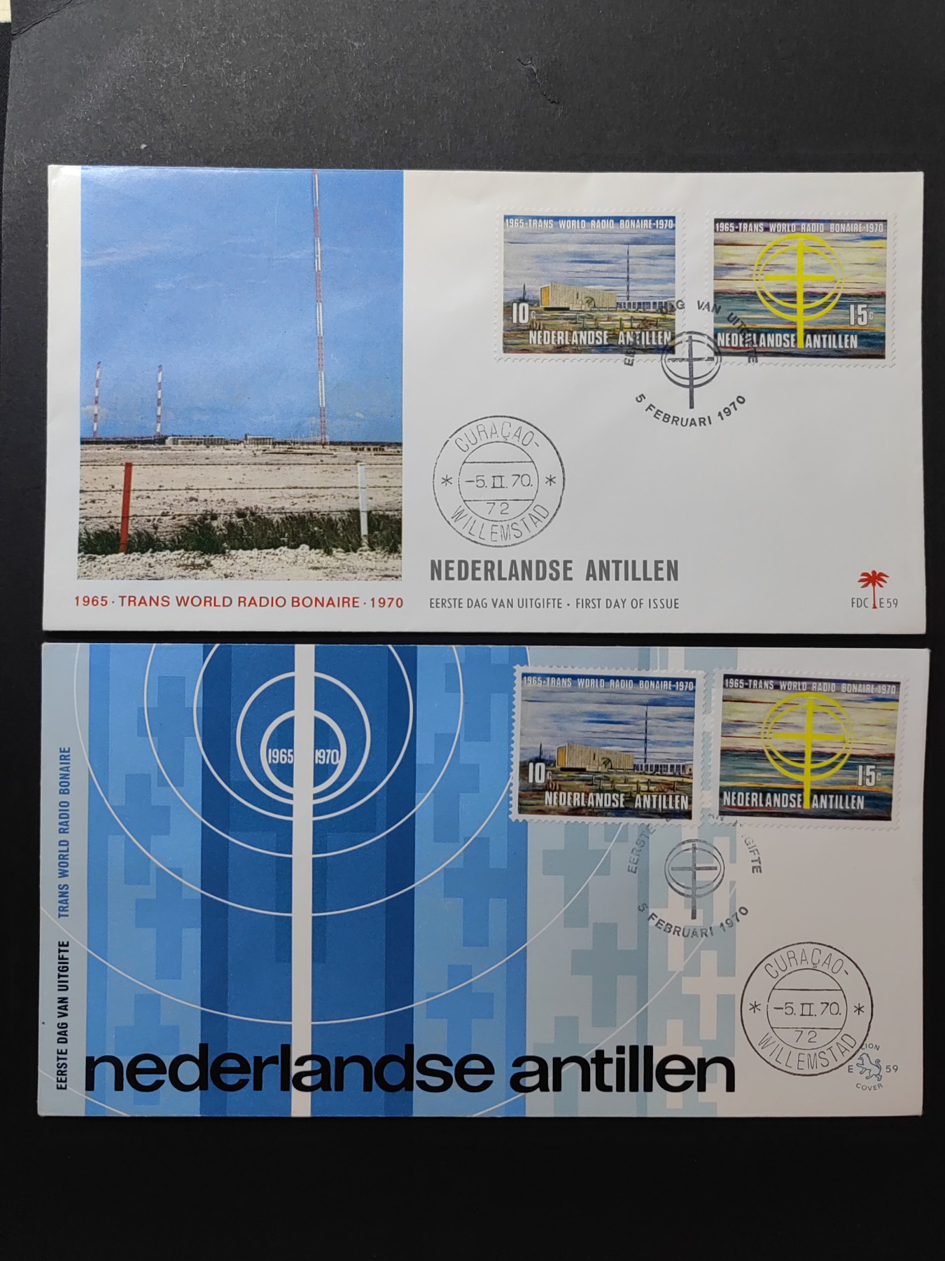 多国邮品🔥💥🔥💥🔥💥（拍卖）专场 第③⑥场 安德列斯1970年 建立广播电台