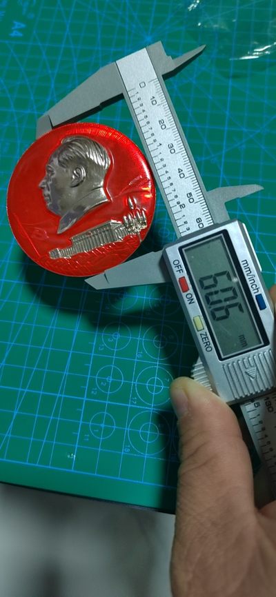 毛主席像章拍场，都是部队章 🔥🔥🔥🔥毛主席像章，60.6毫米，背面有铭文：南字二二九部队