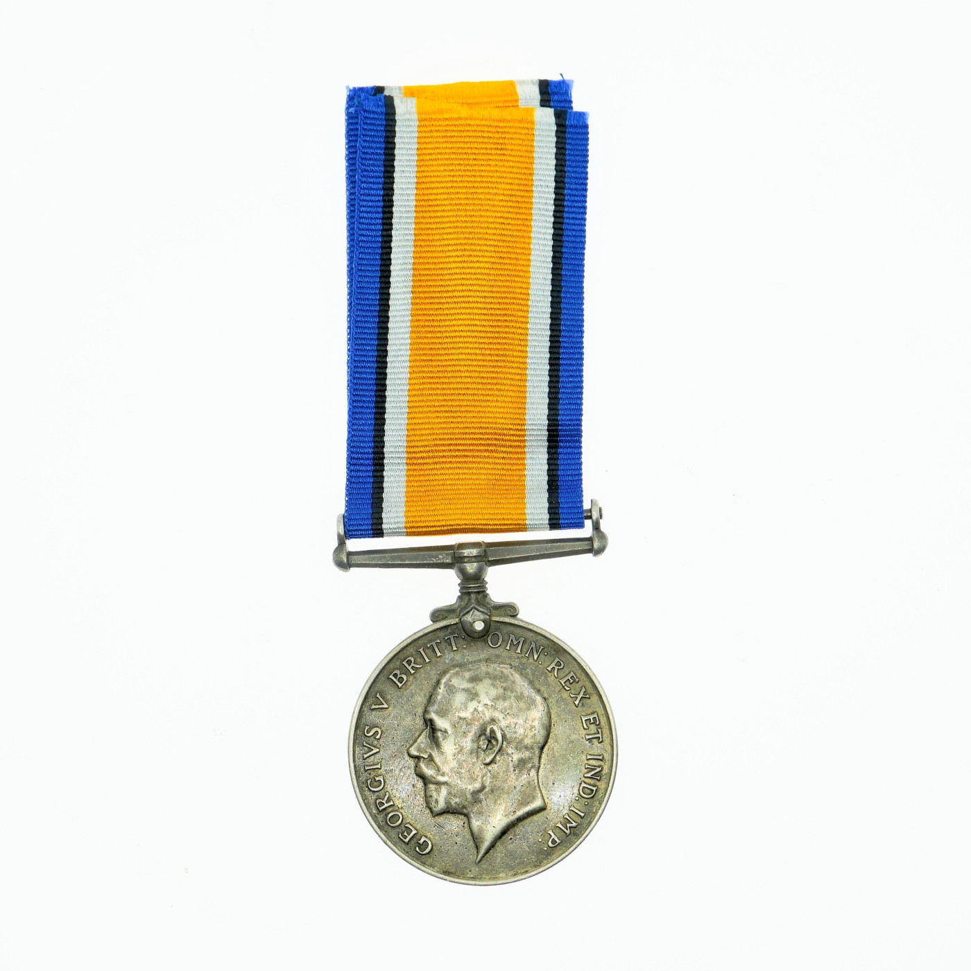 勋章奖章交易所12月9日拍卖 英国一战奖章，银质，带边铭