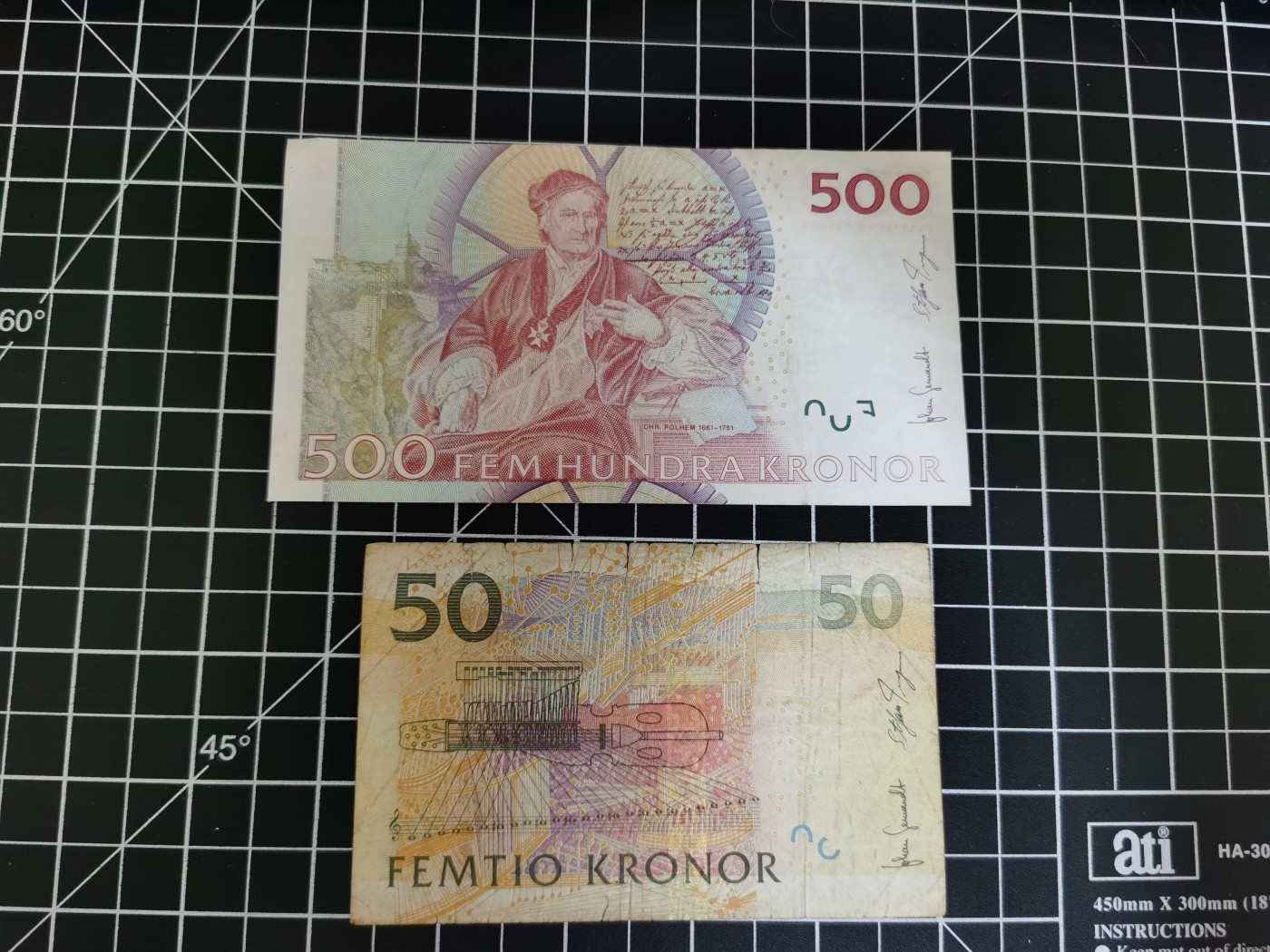 Inmortal auction 旧钞场（本期全旧品相） 瑞典50+500，旧