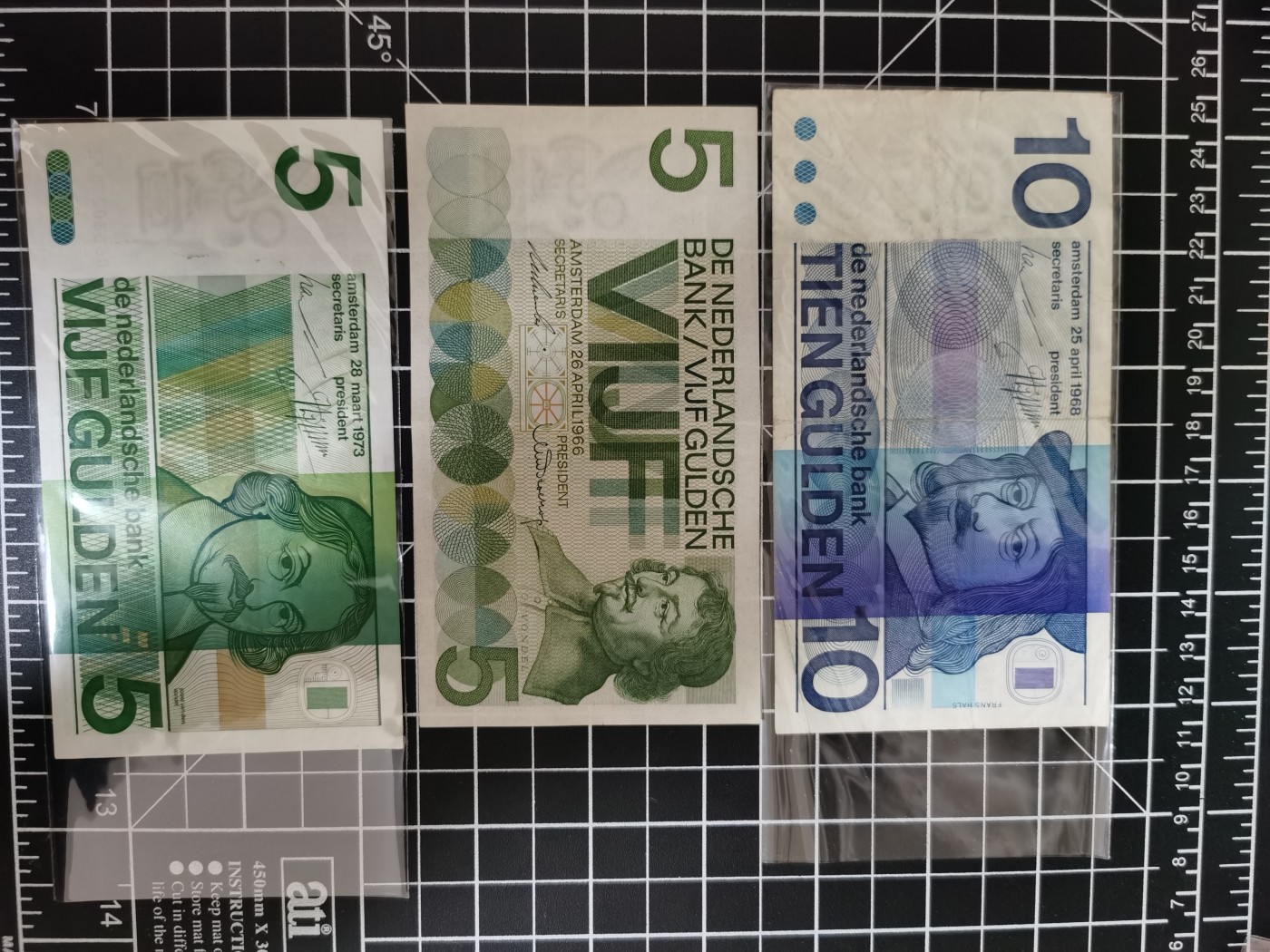 Inmortal auction 旧钞场（本期全旧品相） 荷兰3张，旧