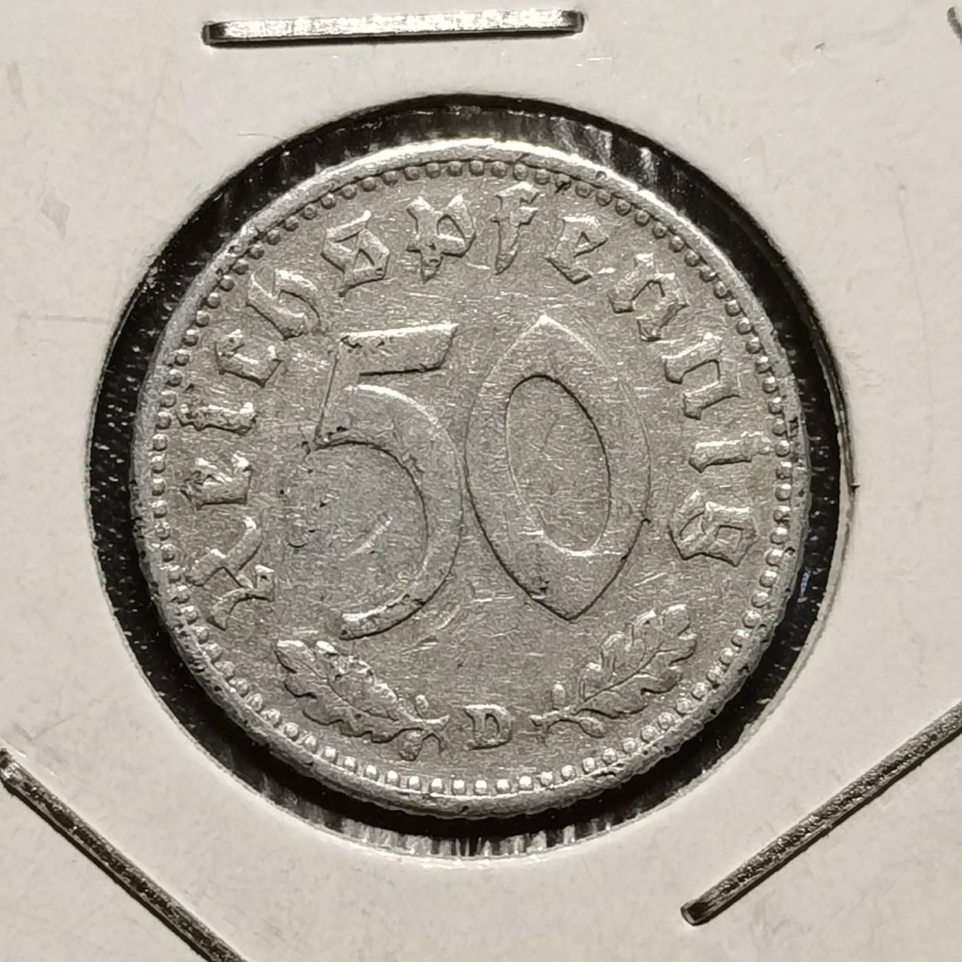 🎉🎊乐享宝藏💎💰~20231216专场 德国50芬尼1941年D厂