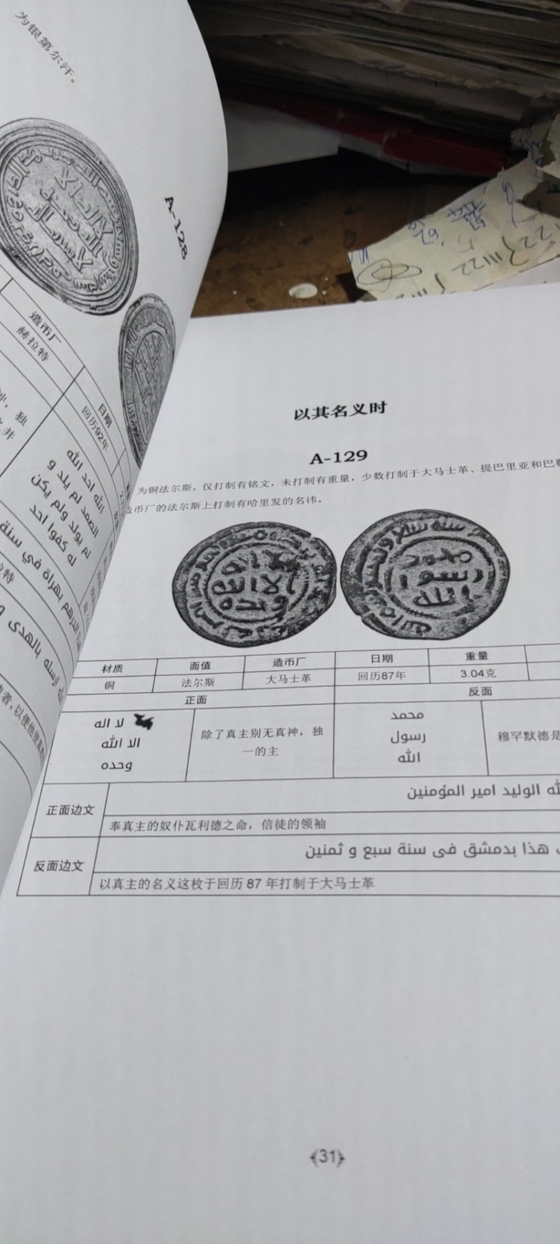 伍麦叶王朝硬币图鉴（9品左右）