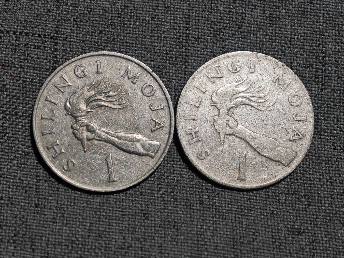 外国硬币收藏店第4期 坦桑尼亚1966、1980年1先令2枚