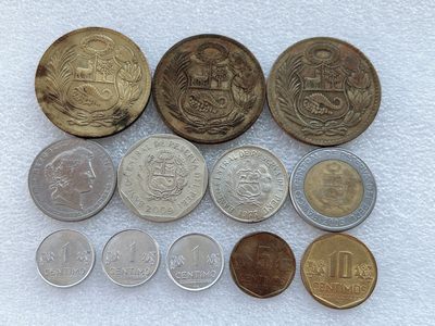 全场一元起拍 世界钱币散币、银币专场 第45期 秘鲁