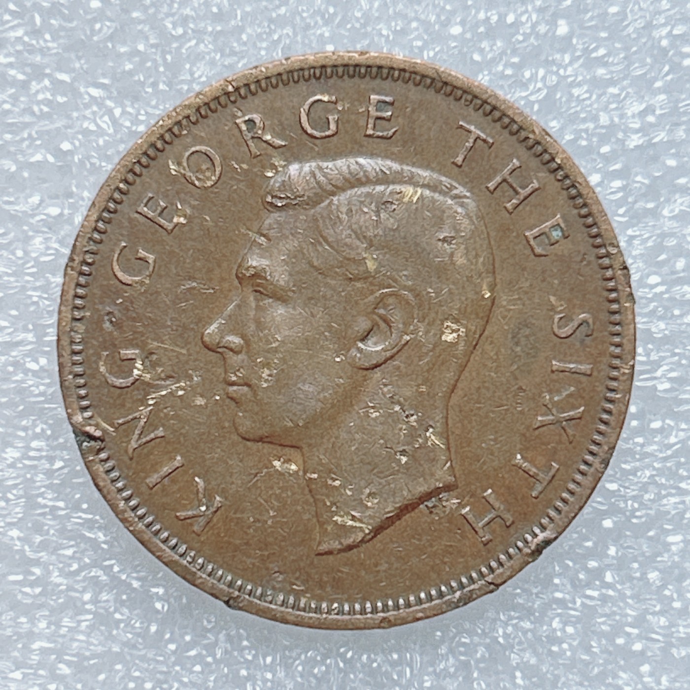 全场一元起拍 世界钱币散币、银币专场 第45期 新西兰1952年1便士铜币 乔六