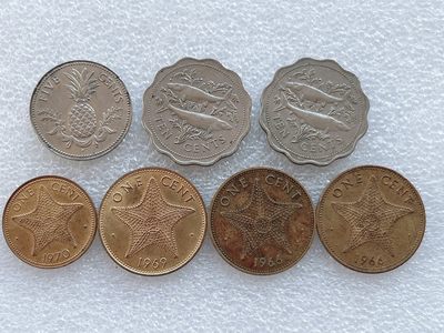 全场一元起拍 世界钱币散币、银币专场 第45期 巴哈马