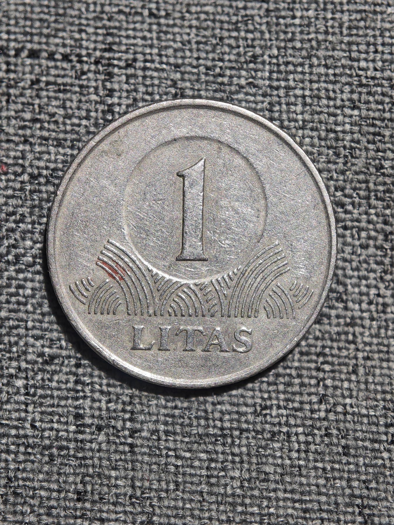 外国硬币收藏店第4期 立陶宛1998年骑士1利特斯