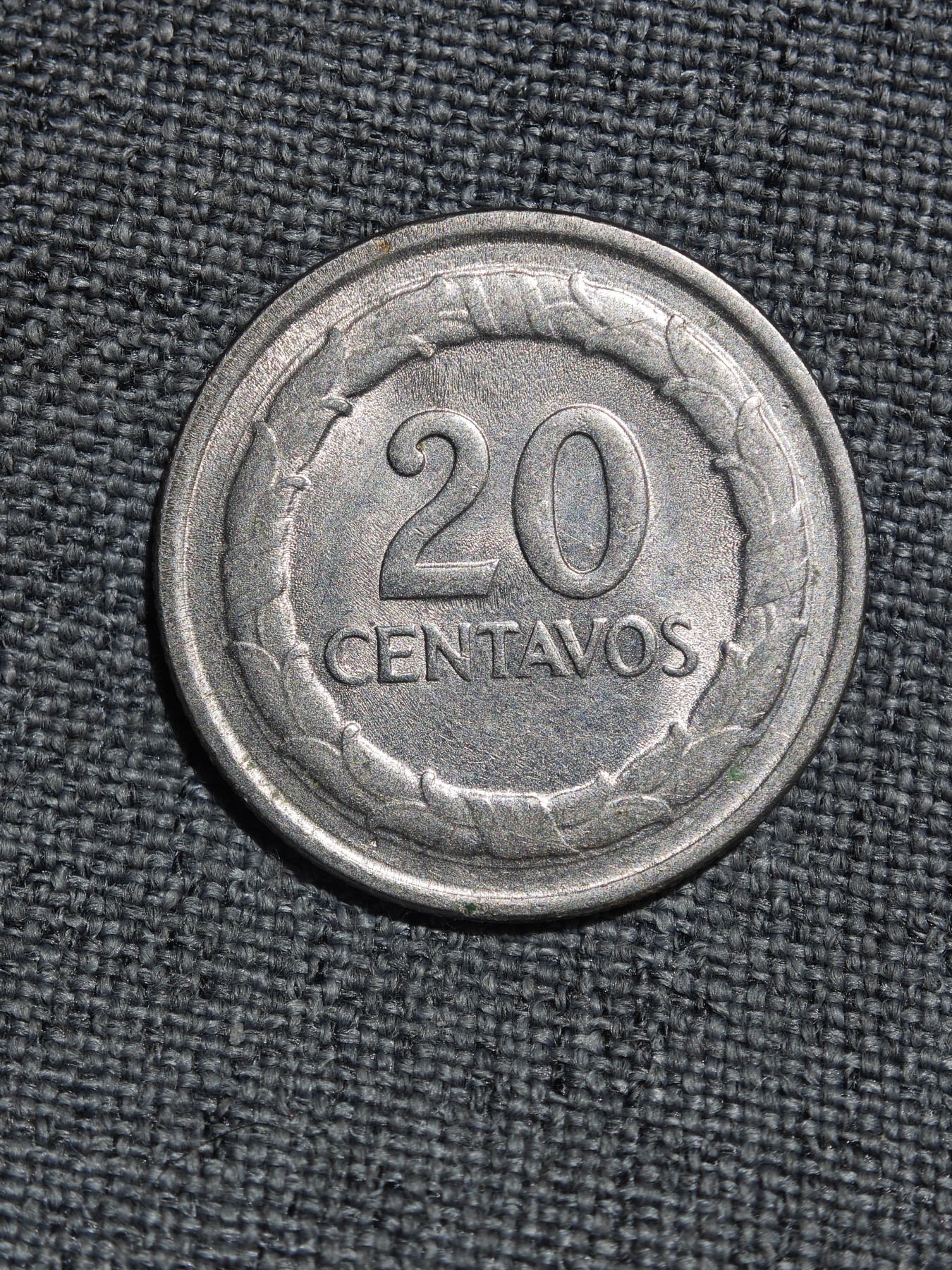 外国硬币收藏店第4期 少见极美品哥伦比亚1968年20分