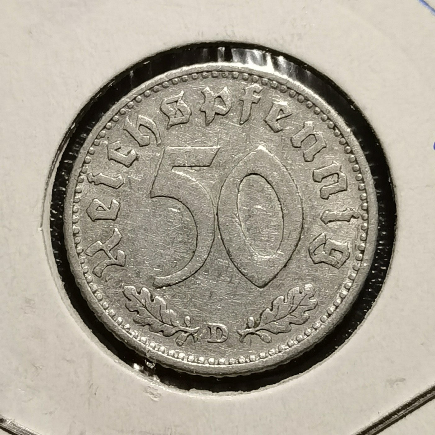 🎉🎊乐享宝藏💎💰~20231216专场 德国50芬尼1940年D厂