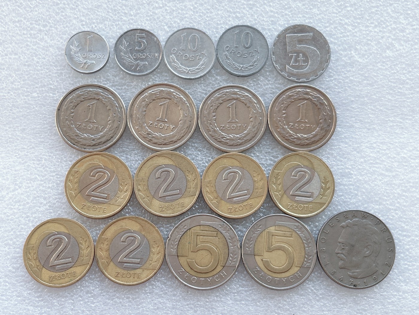 全场一元起拍 世界钱币散币、银币专场 第45期 波兰共和国硬币 含8枚双色双金属币