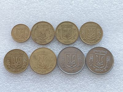 全场一元起拍 世界钱币散币、银币专场 第45期 乌克兰共和国硬币