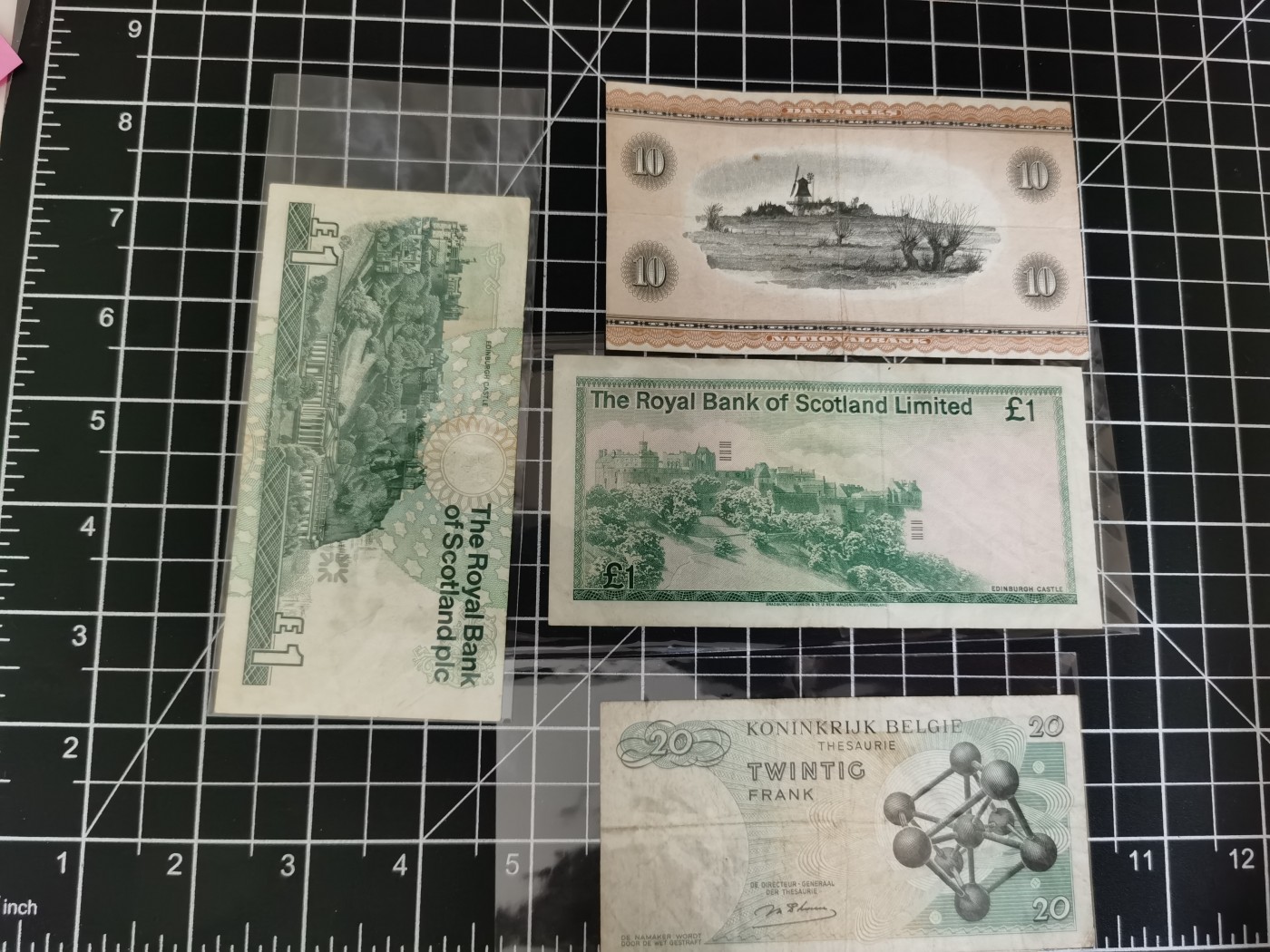 Inmortal auction 旧钞场（本期全旧品相） 杂项4张，旧