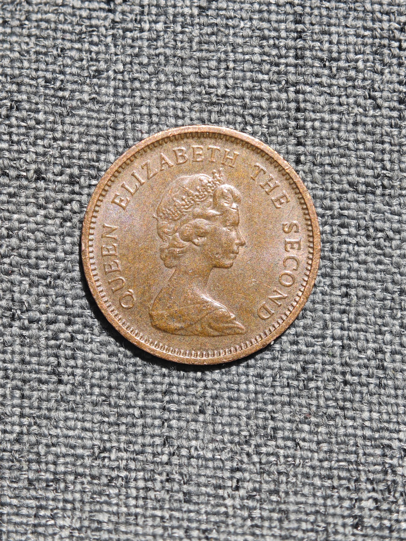 外国硬币收藏店第4期 少见英属泽西岛1971年女王半便士铜币