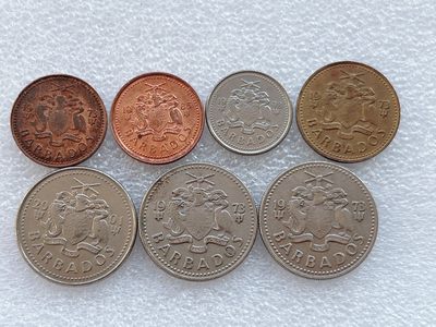 全场一元起拍 世界钱币散币、银币专场 第45期 巴巴多斯