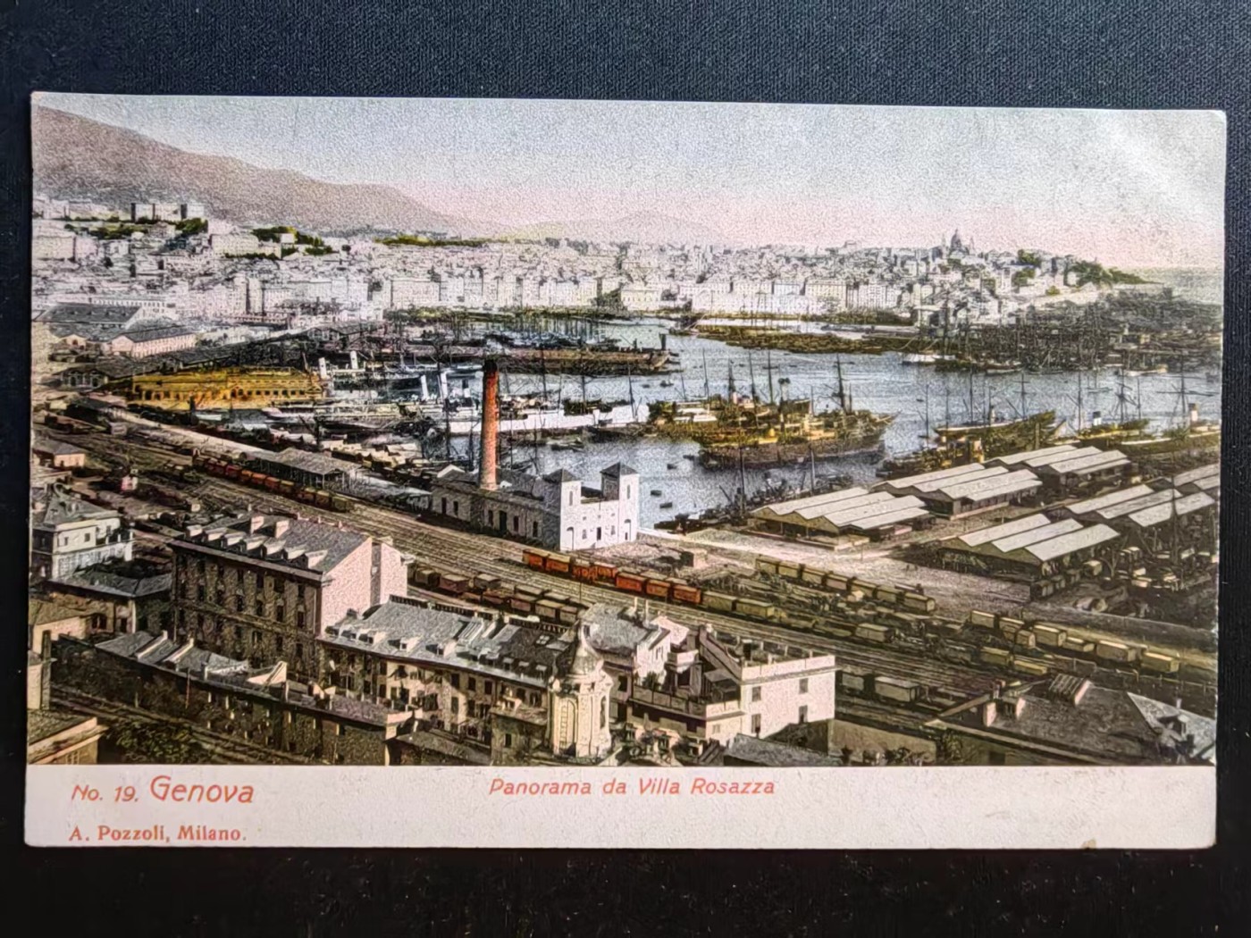 多国邮品🔥💥🔥💥🔥💥（拍卖）专场 第③⑥场 热那亚-意大利最大商港和重要工业中心-全景