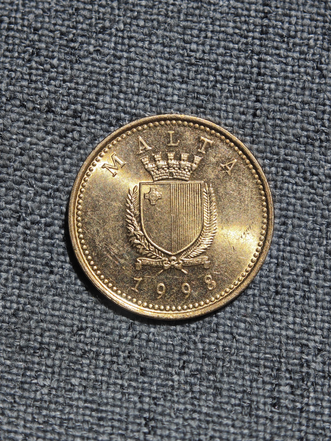 外国硬币收藏店第4期 马耳他1998年貂1分