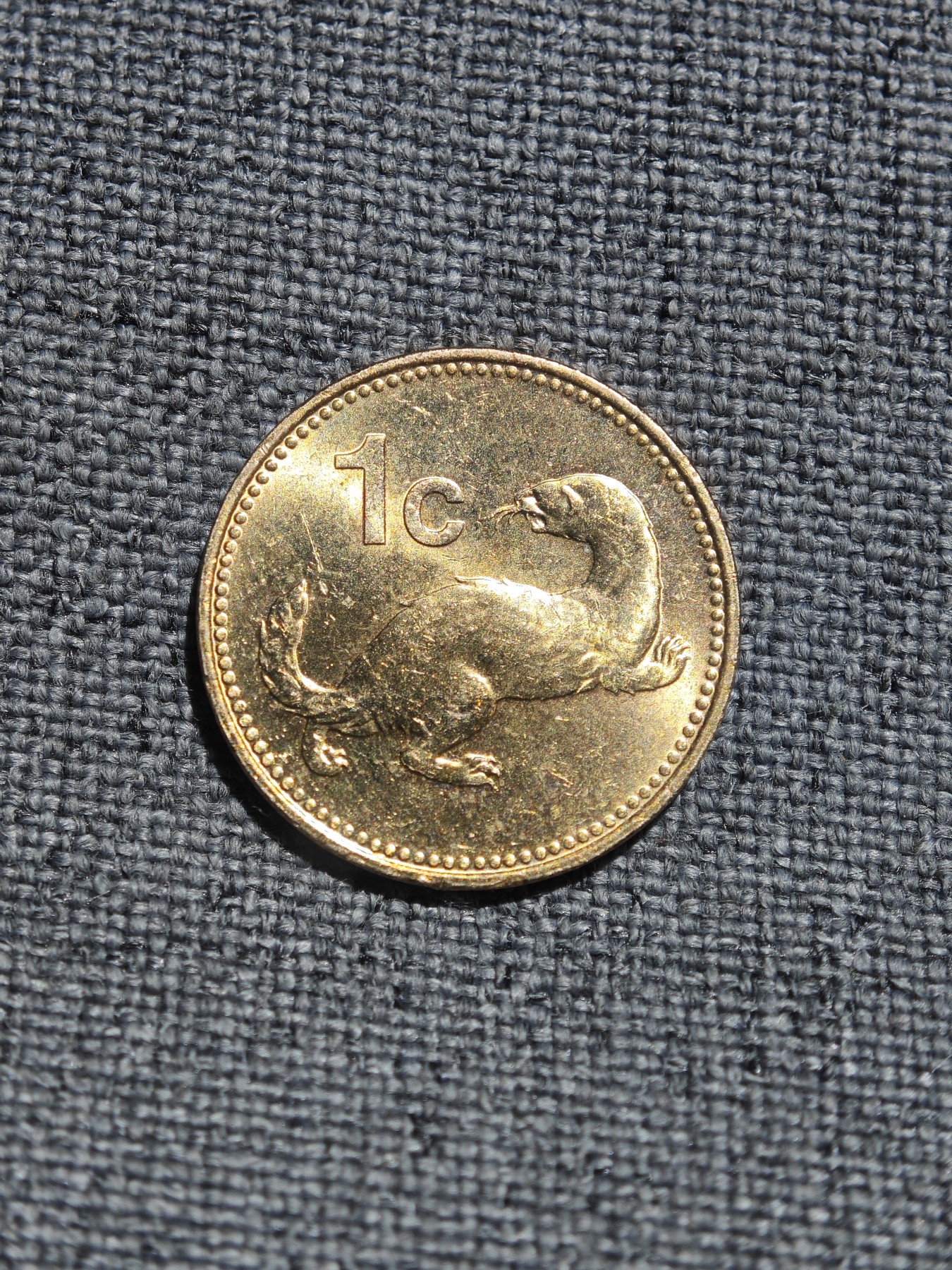 外国硬币收藏店第4期 马耳他1998年貂1分