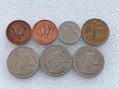 全场一元起拍 世界钱币散币、银币专场 第45期 巴巴多斯