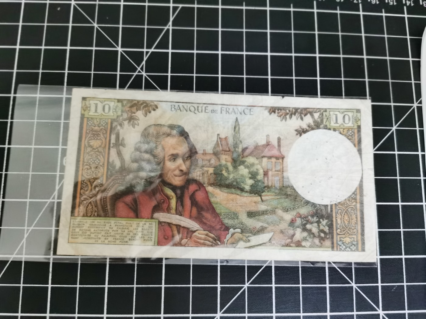 Inmortal auction 旧钞场（本期全旧品相） 法国100，旧