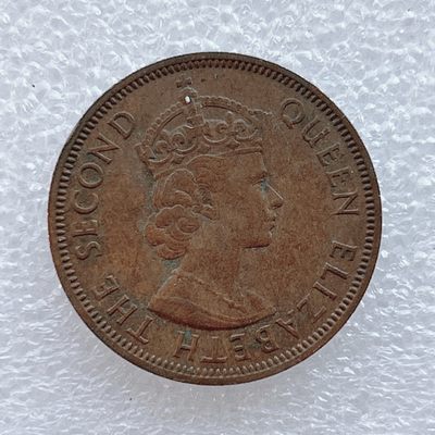 全场一元起拍 世界钱币散币、银币专场 第45期 1956年英属塞浦路斯5米尔