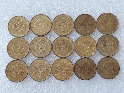 全场一元起拍 世界钱币散币、银币专场 第45期 奥地利1先令铜币 15枚