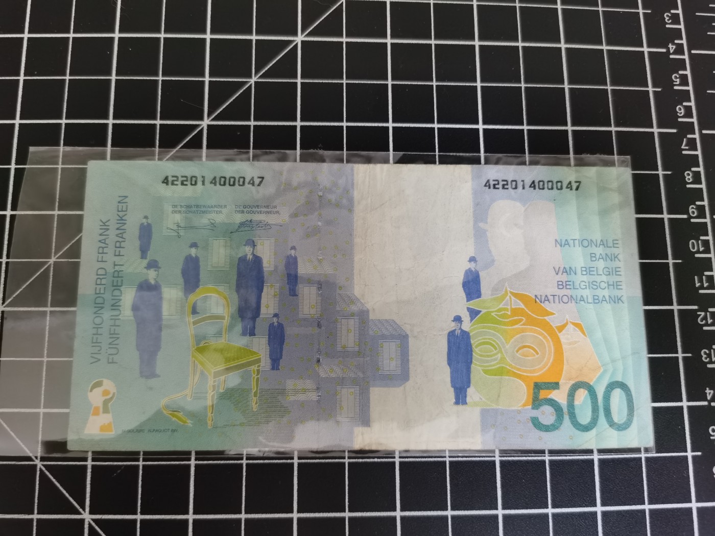 Inmortal auction 旧钞场（本期全旧品相） 比利时500，旧