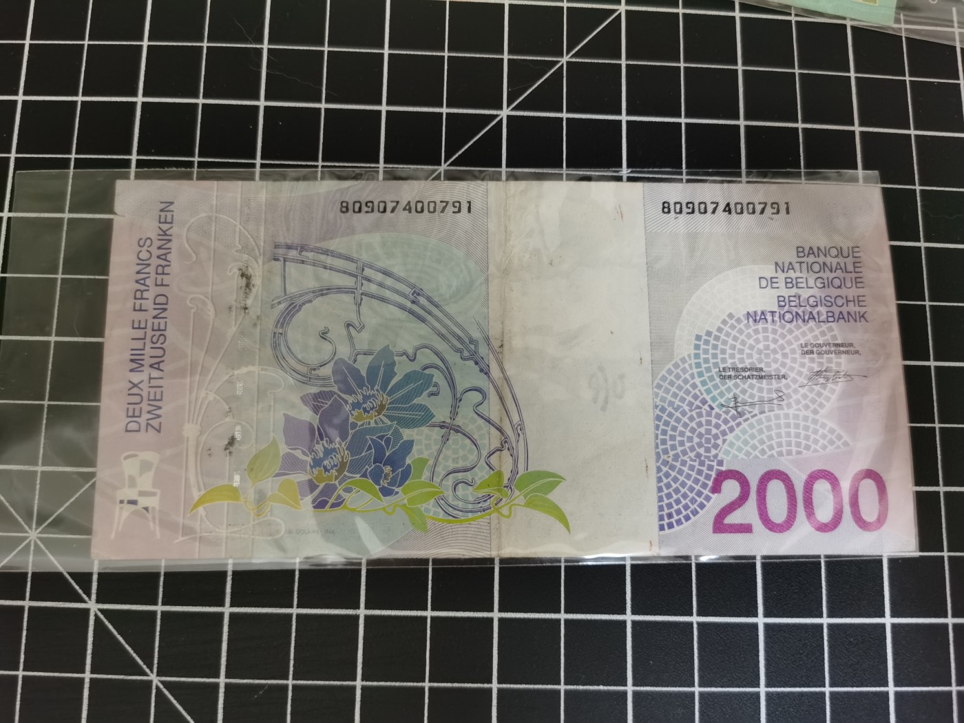 Inmortal auction 旧钞场（本期全旧品相） 比利时2000，旧