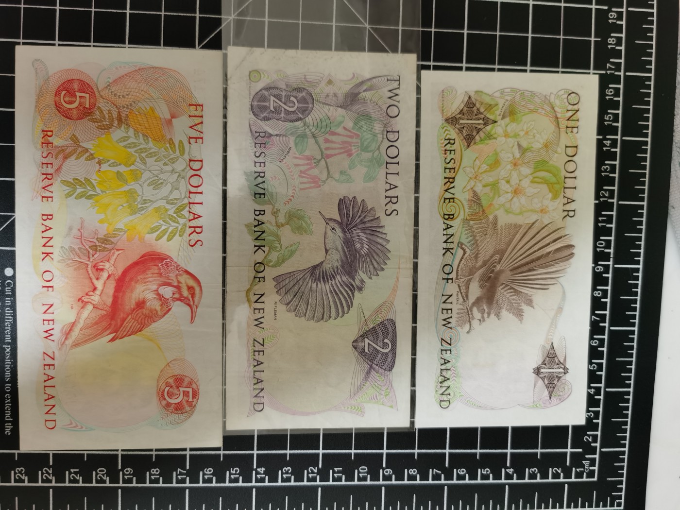 Inmortal auction 旧钞场（本期全旧品相） 新西兰1-2-5，旧，1为AU