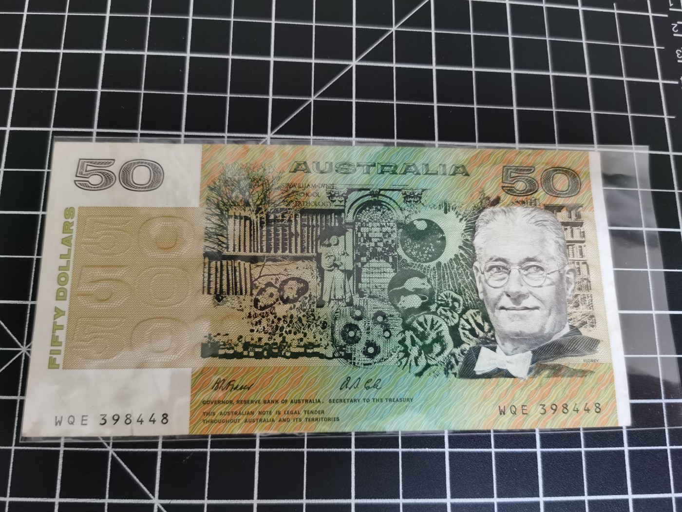 Inmortal auction 旧钞场（本期全旧品相） 澳大利亚50，旧