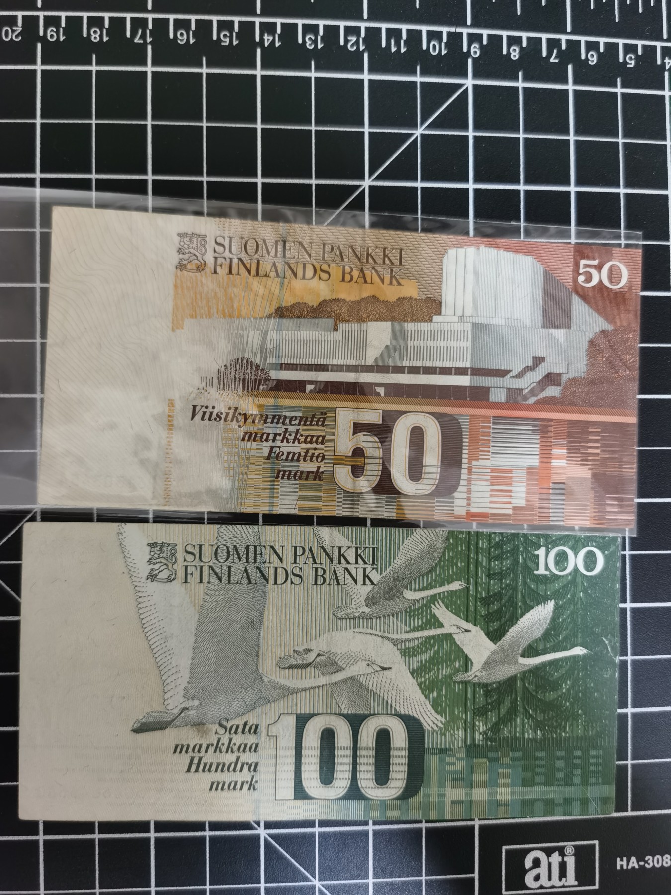 Inmortal auction 旧钞场（本期全旧品相） 芬兰50-100，旧