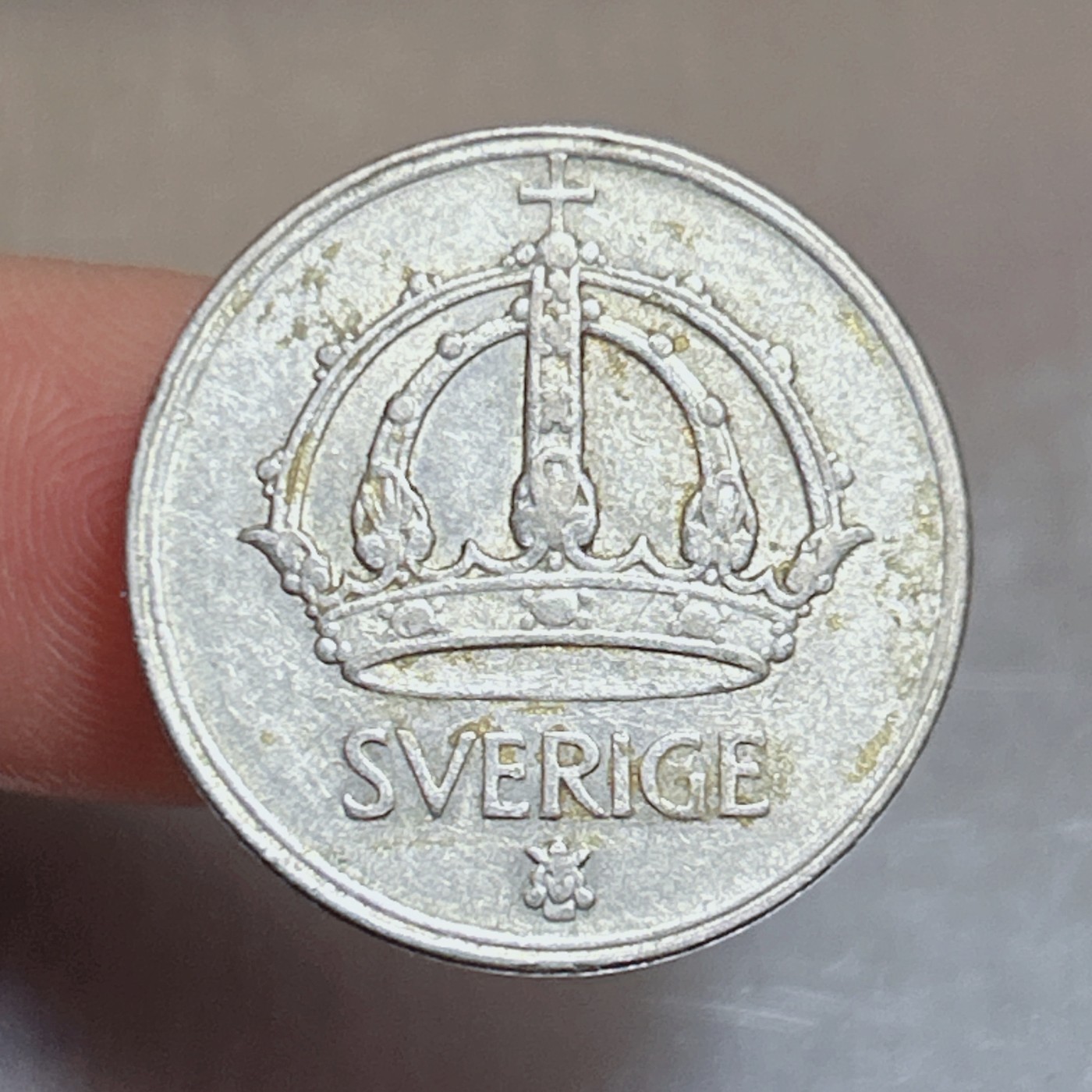 第一海外回流一元起拍收藏 银币专场 第70期 瑞典1947年50欧尔银币 4.8g