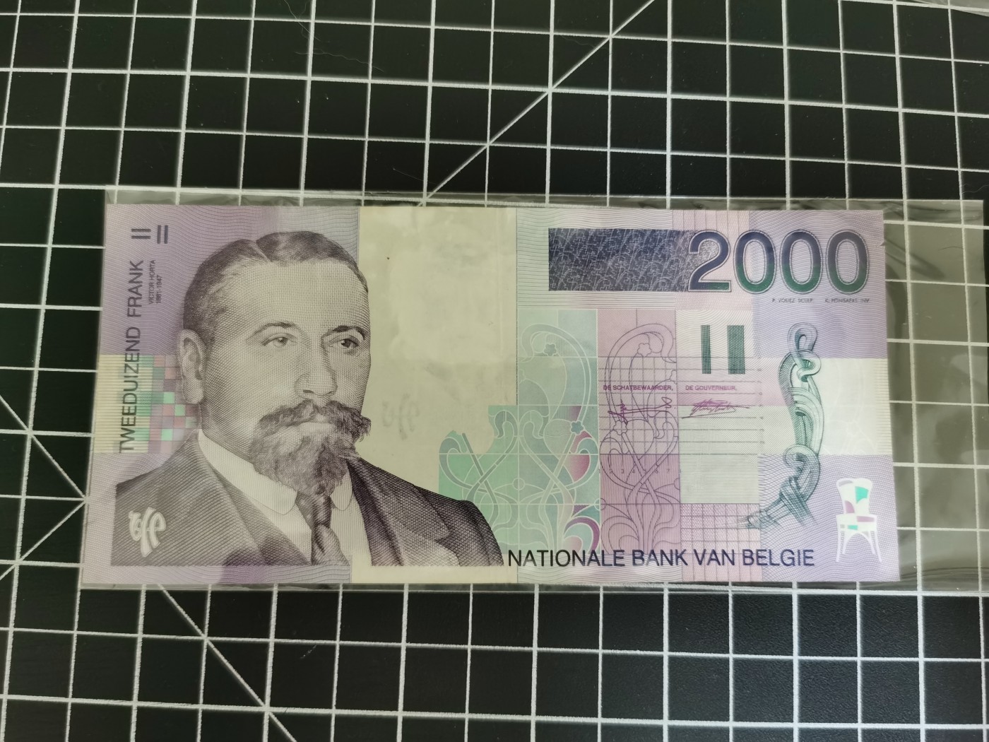 Inmortal auction 旧钞场（本期全旧品相） 比利时2000，旧