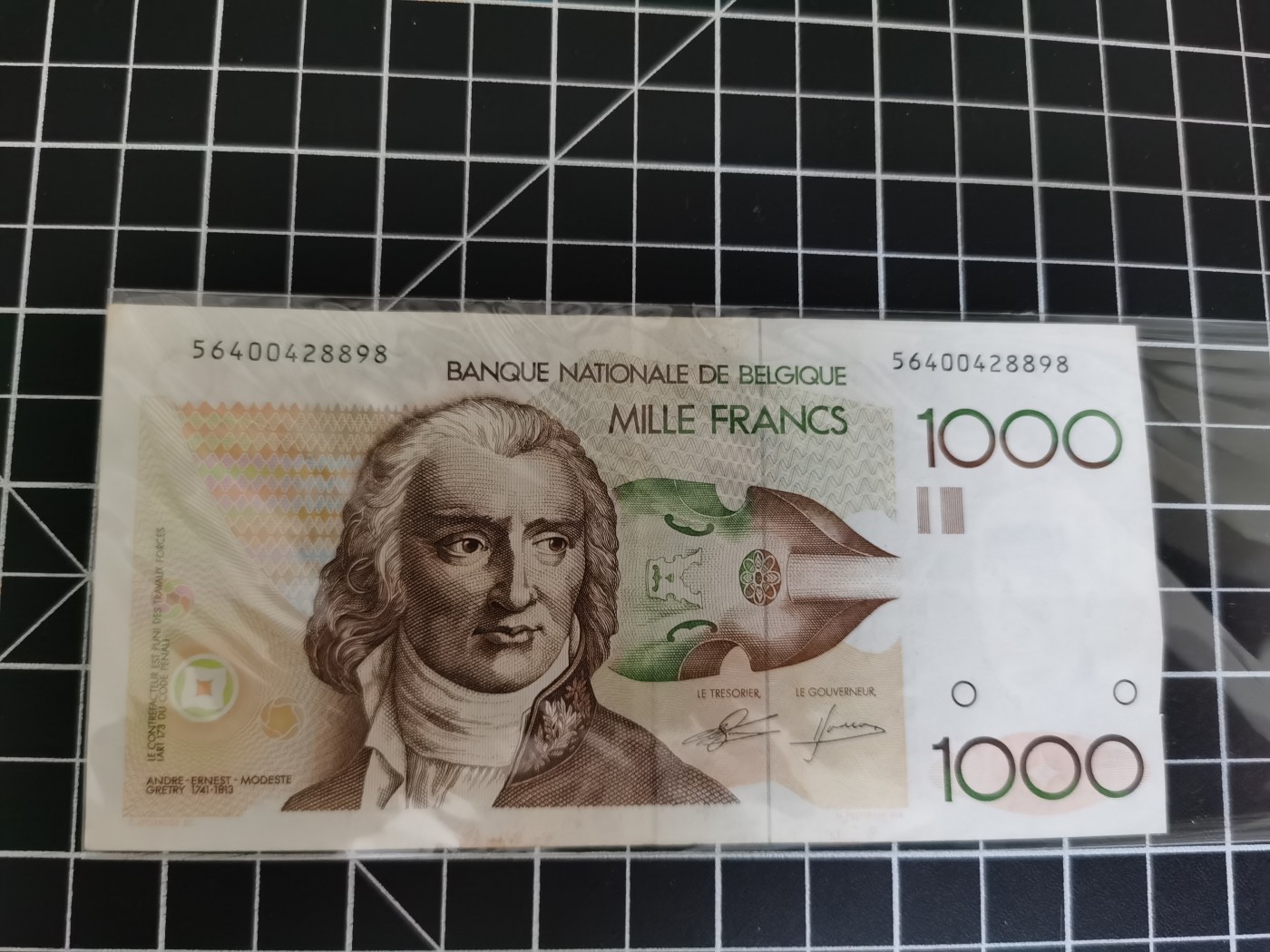 Inmortal auction 旧钞场（本期全旧品相） 比利时1000，旧