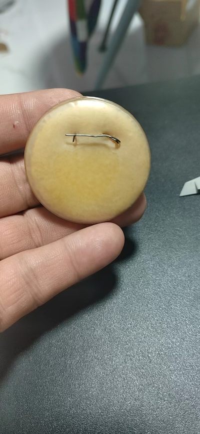 毛主席像章专场 🔥🔥八角帽胶皮海绵章🔥🔥毛主席像章，38.8毫米