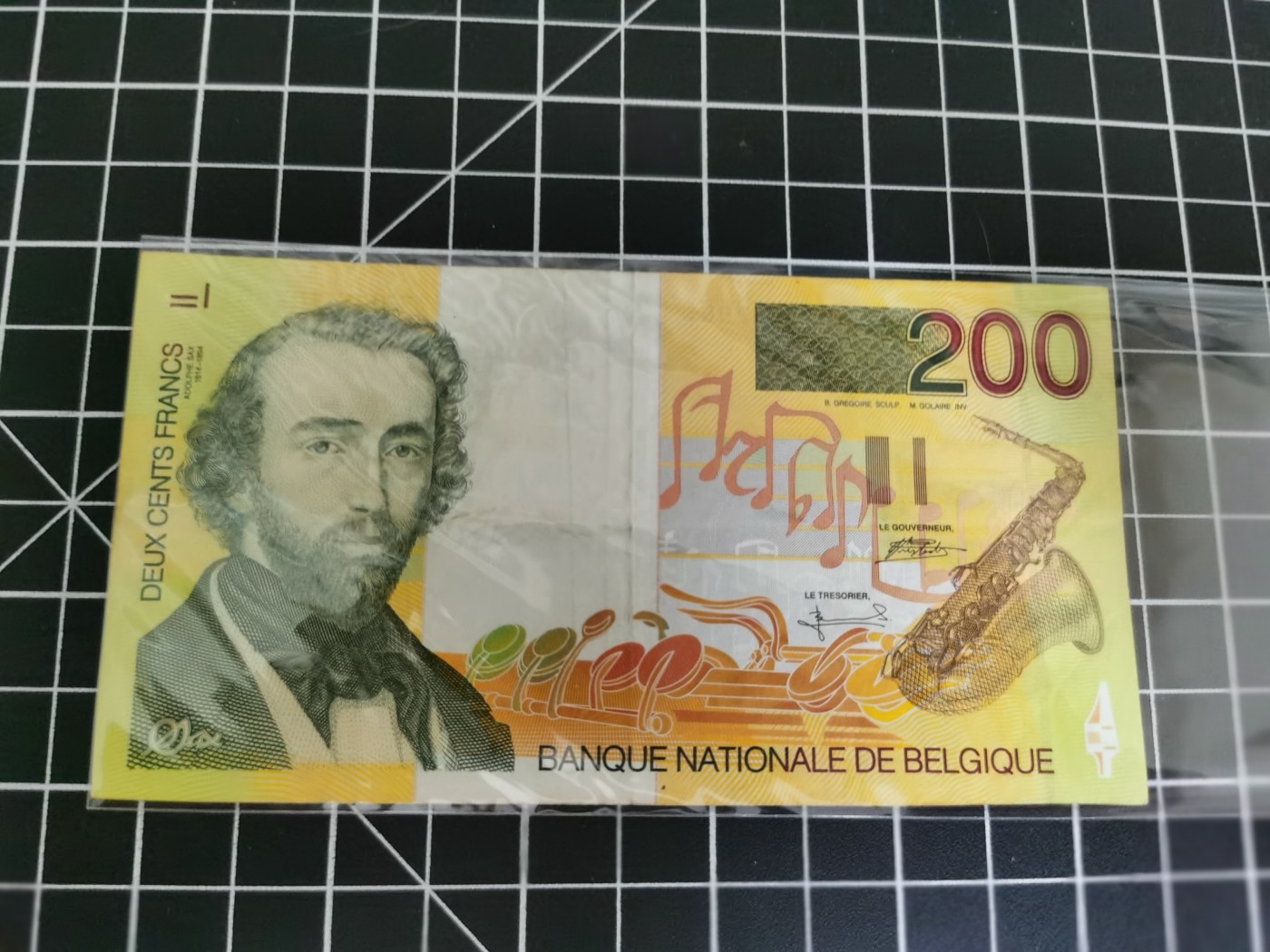 Inmortal auction 旧钞场（本期全旧品相） 比利时200，旧