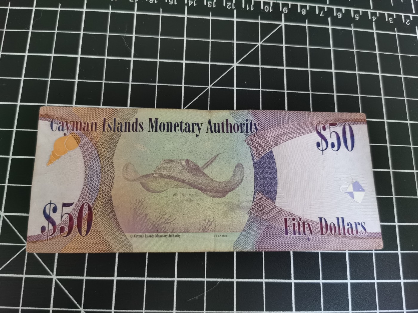 Inmortal auction 旧钞场（本期全旧品相） 开曼50，旧