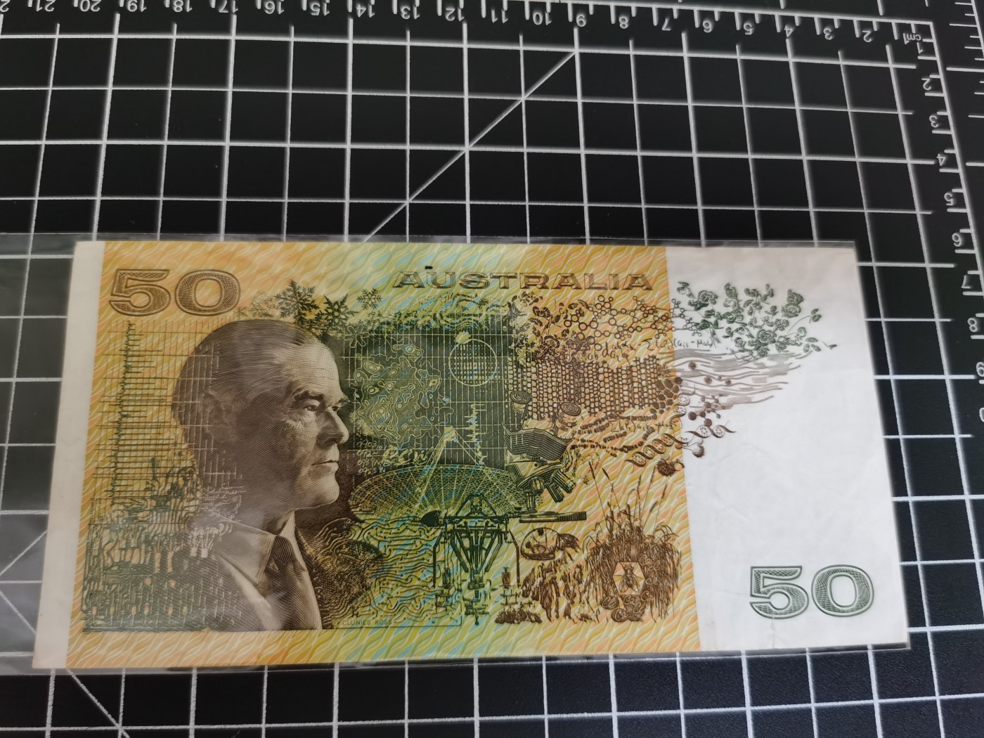 Inmortal auction 旧钞场（本期全旧品相） 澳大利亚50，旧
