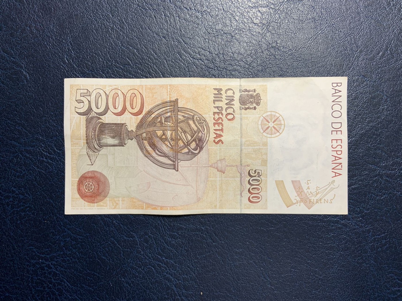 收藏联盟Quantum Auction 第310期拍卖 (已更新) 西班牙1992年5000比塞塔 非全新  品相如图