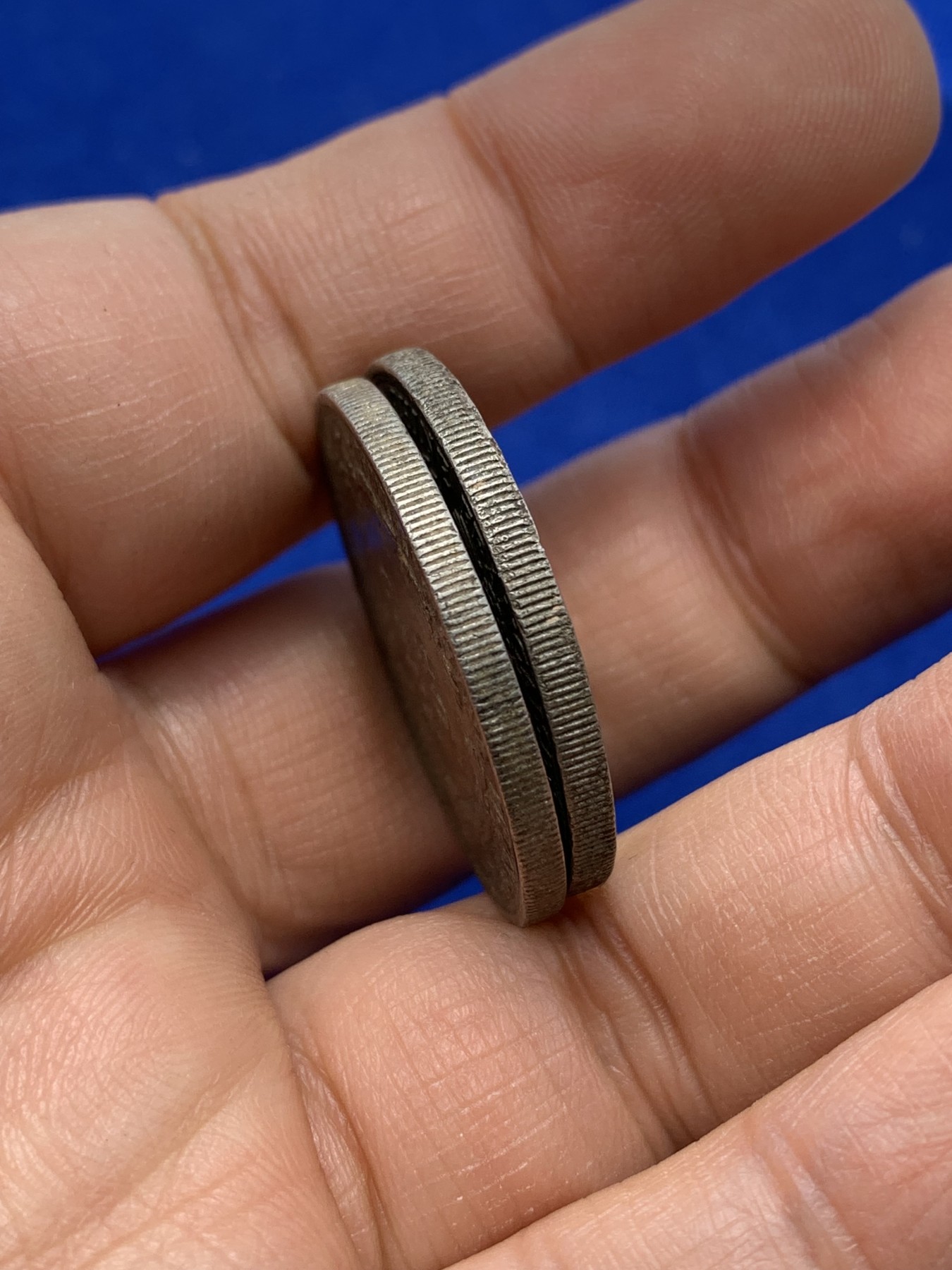 《竞宝斋》第222场-周日，周一 2场 (全场包邮) 两枚一组 1946年法属印支坐洋50分镍币