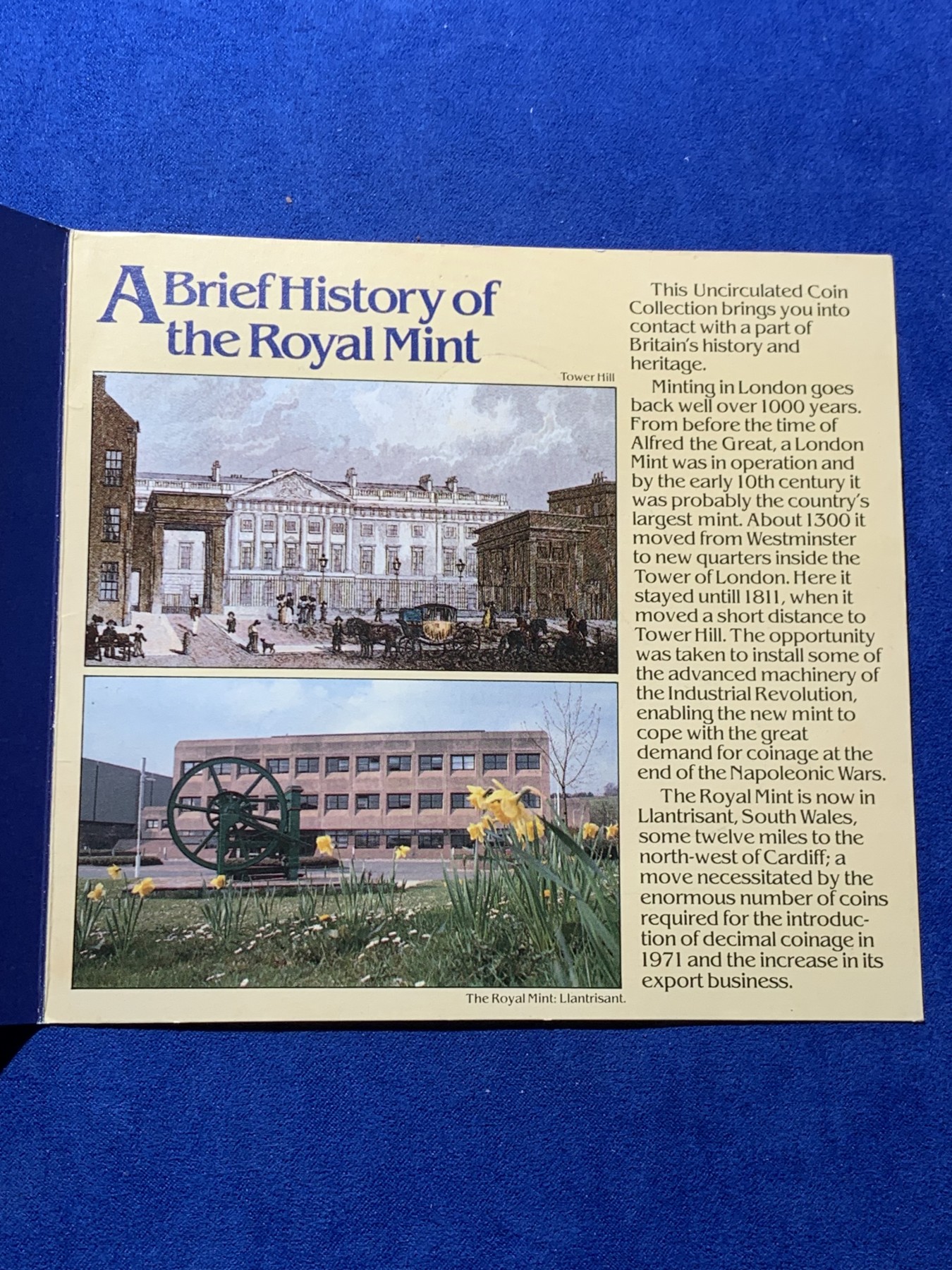 《竞宝斋》第222场-周日，周一 2场 (全场包邮) 英国1982年套币(7枚)