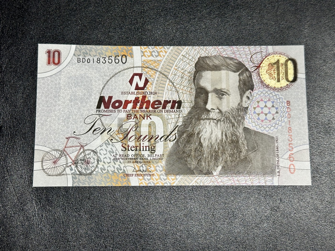 《外钞收藏家》第三百二十期（爱尔兰、北爱尔兰、马耳他专场） 北爱尔兰北方银行2004年10镑 全新UNC