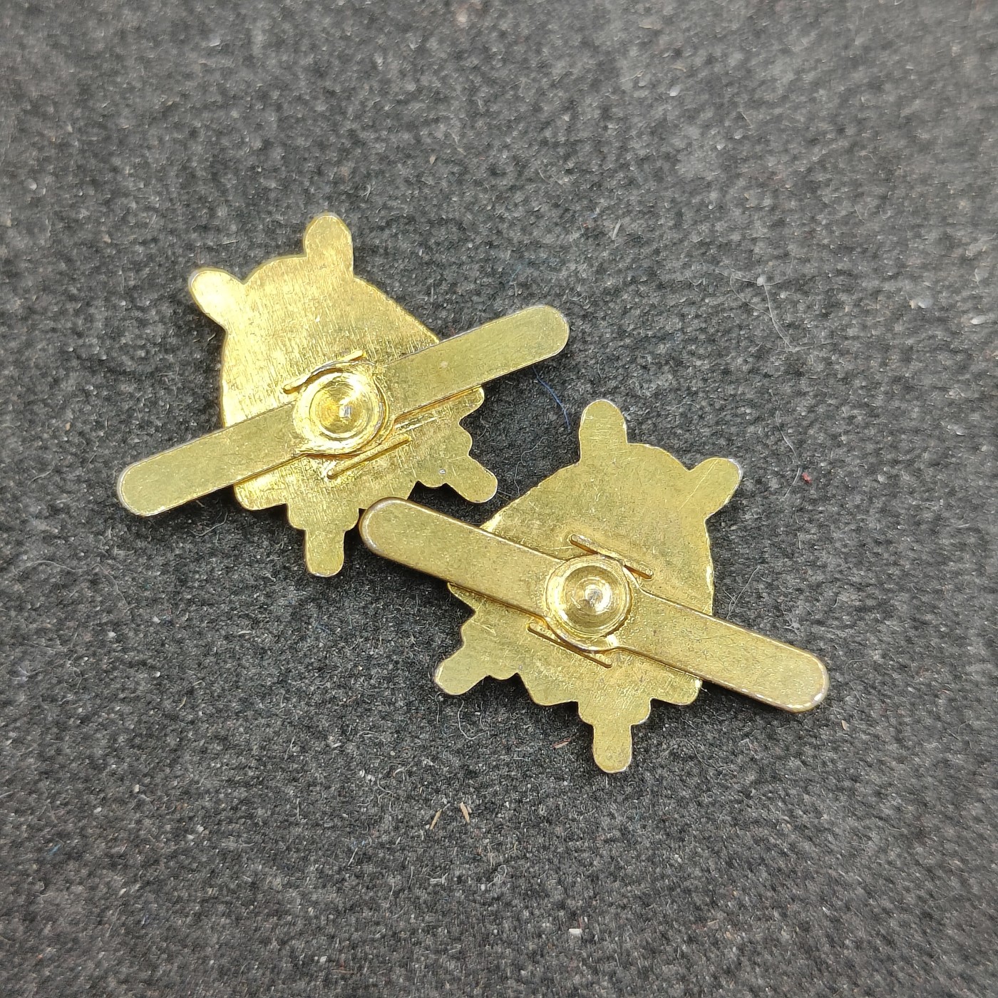 全场0元起拍 第116期 咸鱼国勋章拍卖专场 12月13日（周三）下午6：00开始 蒙古国安领花一对