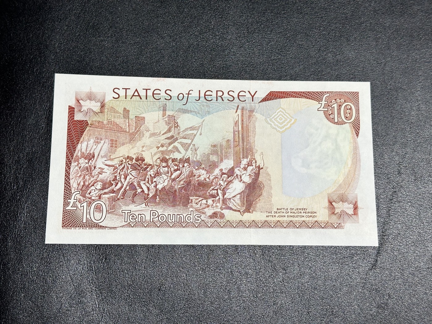 《外钞收藏家》第三百二十期（爱尔兰、北爱尔兰、马耳他专场） 泽西10镑 全新 百位号 152